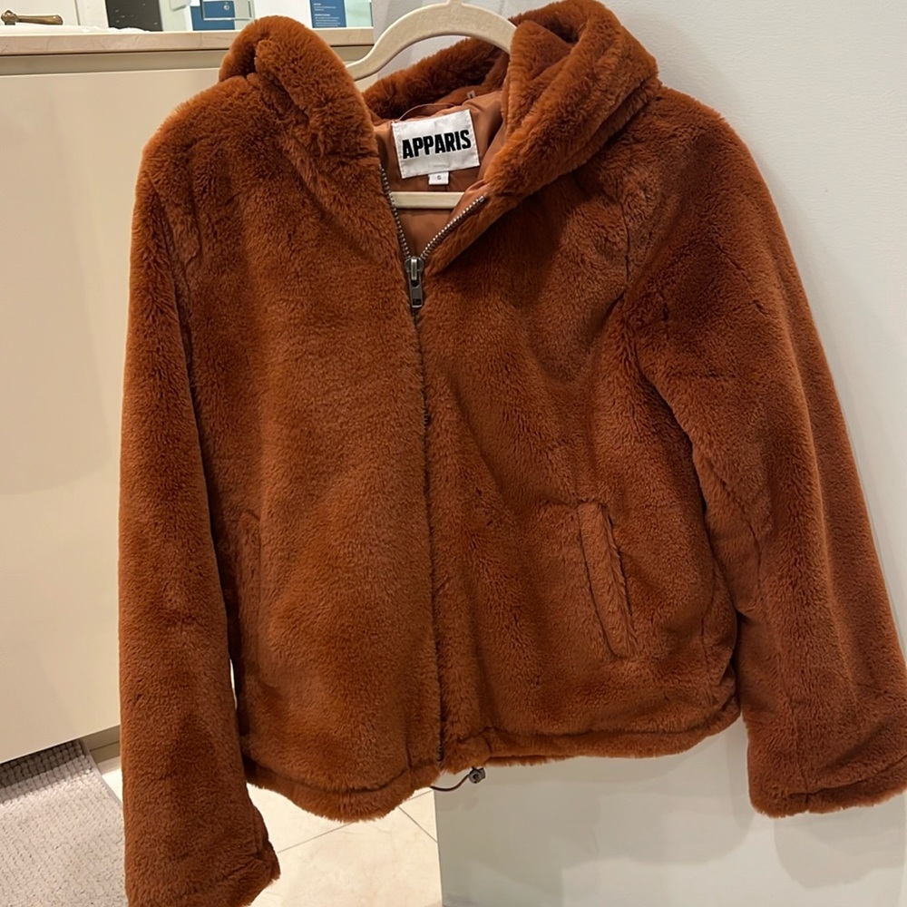 Apparis Faux Fur Hoodie